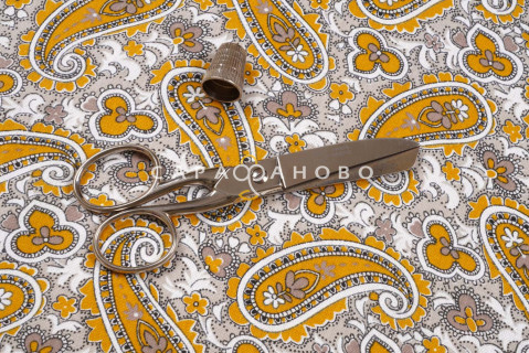 Ткань Бязь 150 см Плательная Коллекция рис 8040 вид 16