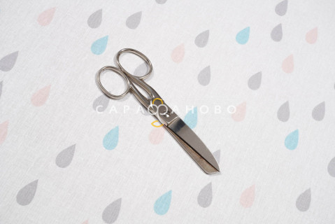 Ткань поплин 150 См. детский Капельки (3058-1) Компаньон