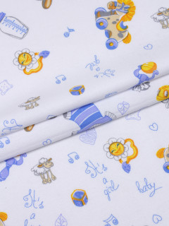 Фланель набивная 90 см, 897-2п Baby 175 +/-5 г/м2