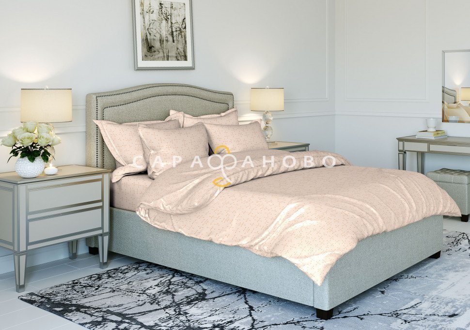 Ткань Бязь 150 см рис. 9707-2 