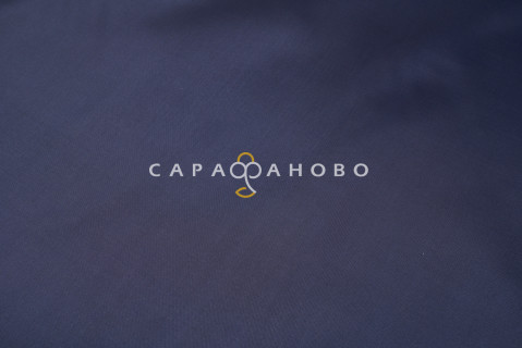 Ткань Оксфорд 200D гл/кр PU 1000 150 см рис темно-синий сорт 2