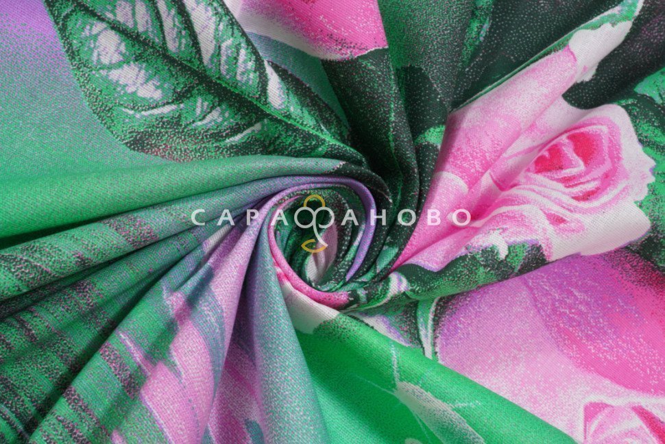 Бязь набивная 150 см 120гр рис 1425
