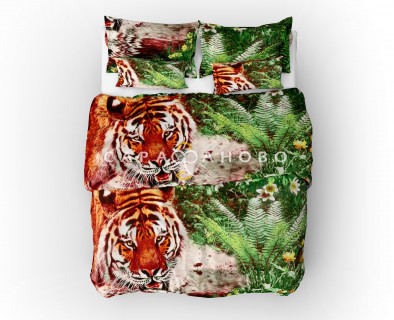 Бязь набивная 150 см рис 1412