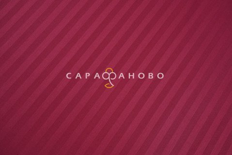 Сатин Страйп 1*1 цветной air jet 240 см рис J-08 Красная румба