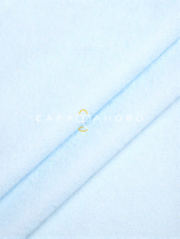 Ткань Махра непромокаемая 210 см 160 гр (Мулетон) 100% пэ Голубой С