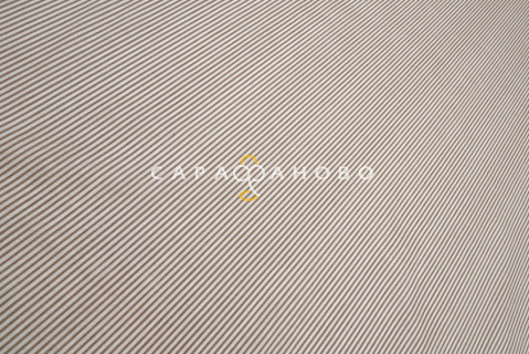 Ткань Бязь Полоса кофе 150 см. рис. 8084/34