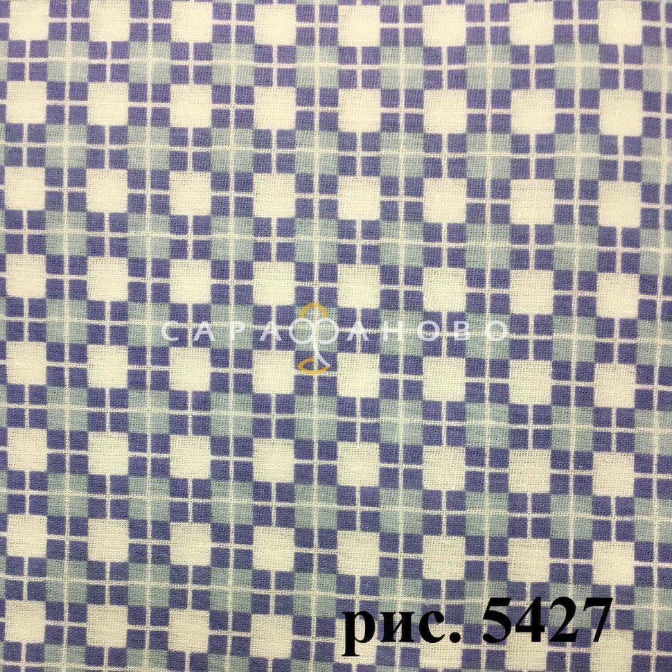 Ткань бязь 220 см рис 5427
