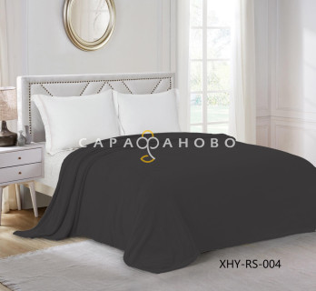 Ткань Велсофт гл/кр пэ 270 205 КИТАЙ 19-3911 Черный G