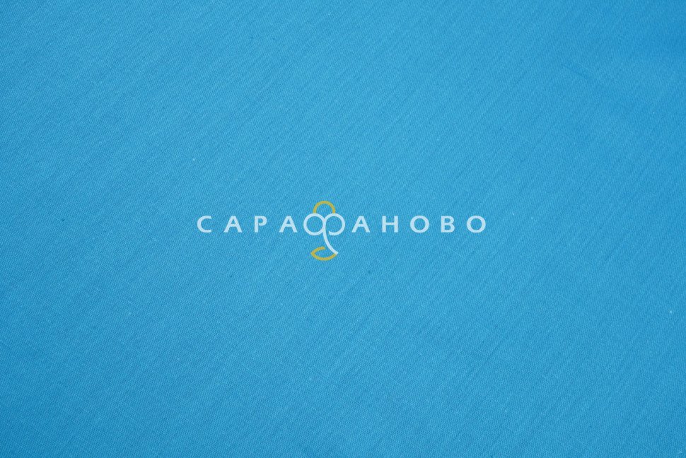Ткань Сатин 220 см рис. 38004 Морская волна