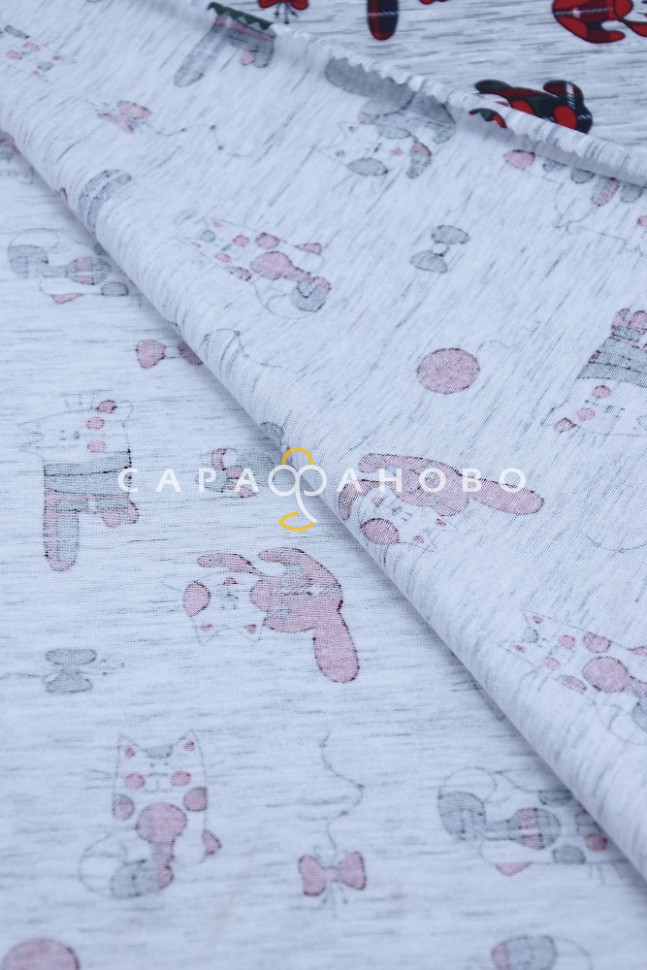 Ткань 30/1 Карде Кулирка Реактив Рулон rs-060008 v1, фото 3