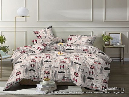 Ткань Бязь 220 см 120 гр Акварель рис 200953