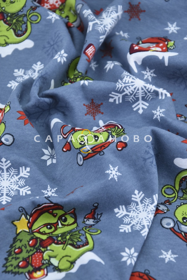 Ткань 30/1 Карде Кулирка Реактив Рулон rs-100057 v1, фото 6
