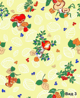 Ткань вафельное полотно рис 572 вид 3