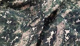Ткань Грета Рип-Стоп КМФ 150 см 195 гр диз таня черный мох ММ-124 
