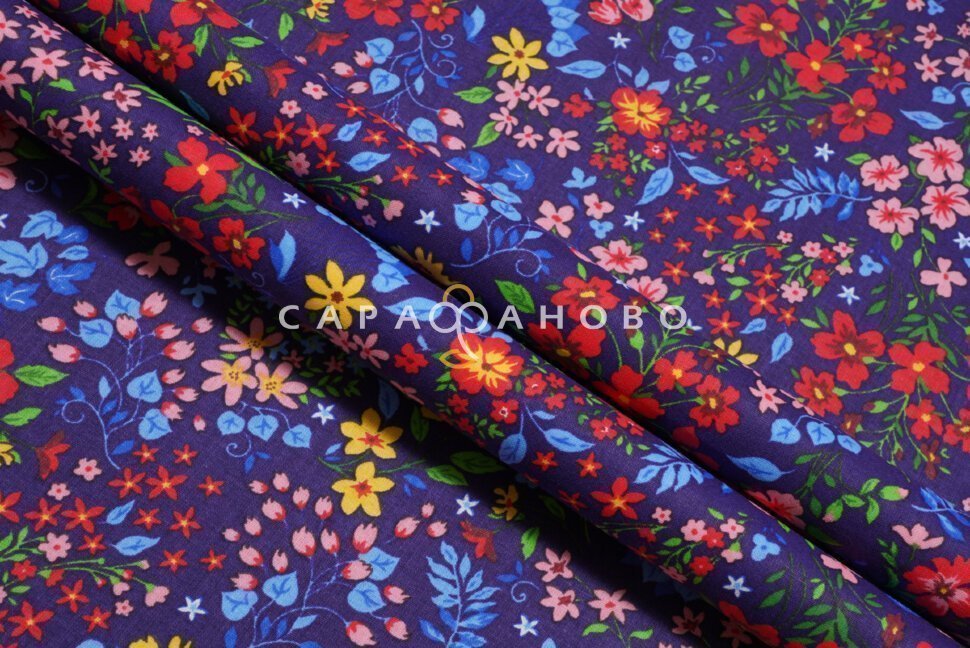 Ткань Ситец 80 см рис 21219 вид 2
