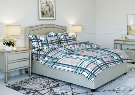 Ткань Бязь 220 см рис.  9179-3 "Грета"