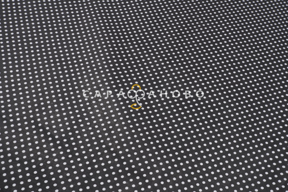 Ткань Бязь 150 см 120 гр Мелкий горошек 1590-25