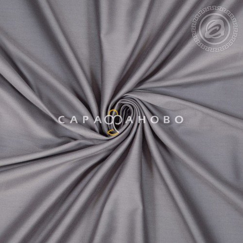 Ткань Сатин 220 см рис. 70100-1 Графит