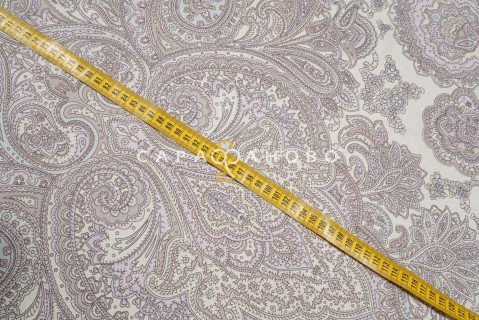 Ткань Перкаль 220 см рис. 201071 Пейсли (основа)