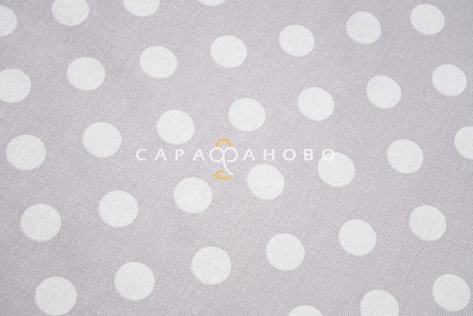 Ткань Перкаль 150 см Горох рис 13164 вид 4