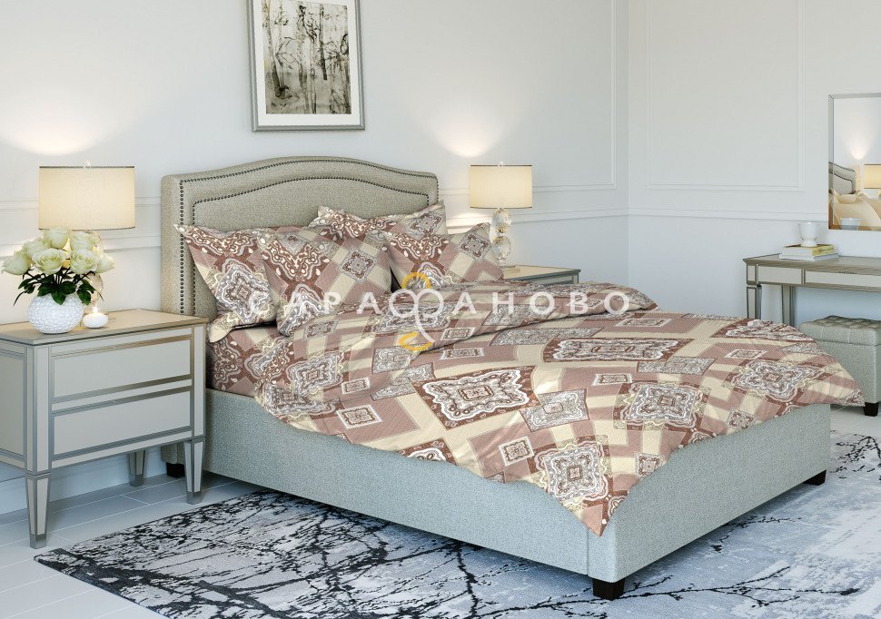 Ткань Бязь 220 см рис. 7939-2 