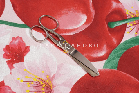 Ткань Бязь Комфорт 220 см "Спелая вишня" рис 15558 вид 1