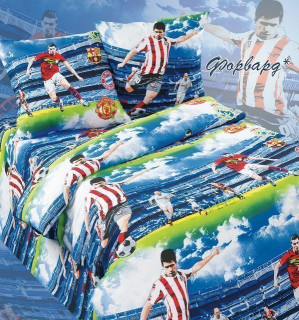 Ткань Поплин 150 Детская коллекция "Форвард" рис 4219 вид 1