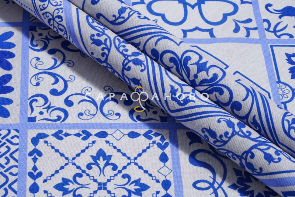 Ткань Бязь 150 см рис Итальянская плитка 7292/2