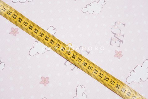Ткань сатин детский премиум 155 см. 119 В