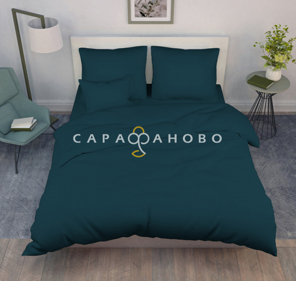 Ткань Перкаль гл/к 220 см 115 гр рис Океанический