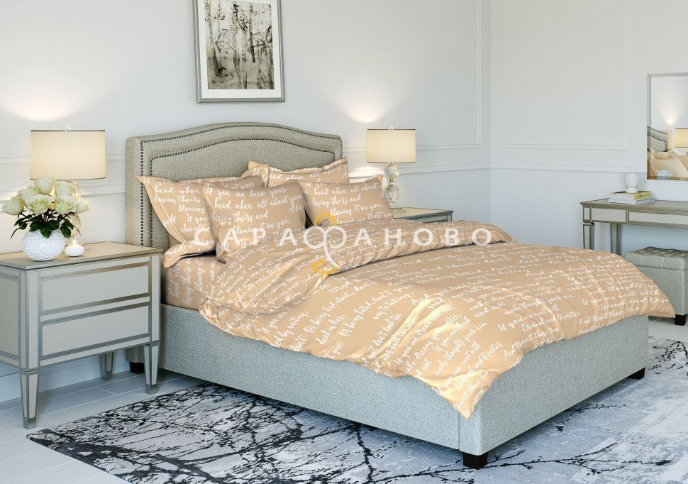 Ткань Бязь 220 см рис. 9734-3 