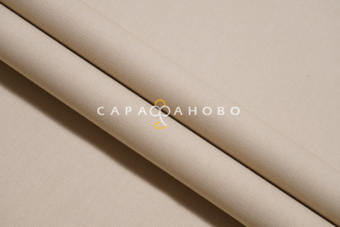 Ткань Саржа 150 см 260 гр №0191 Светло-бежевый