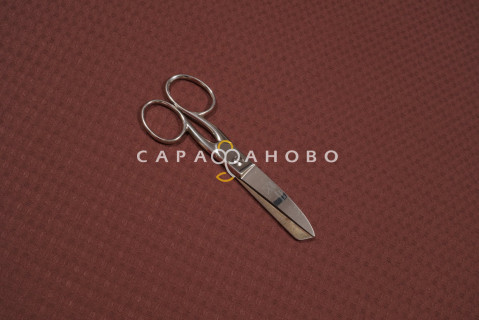 Полотно вафельное 150 см.(7х7) гл/кр №095 Шоколад