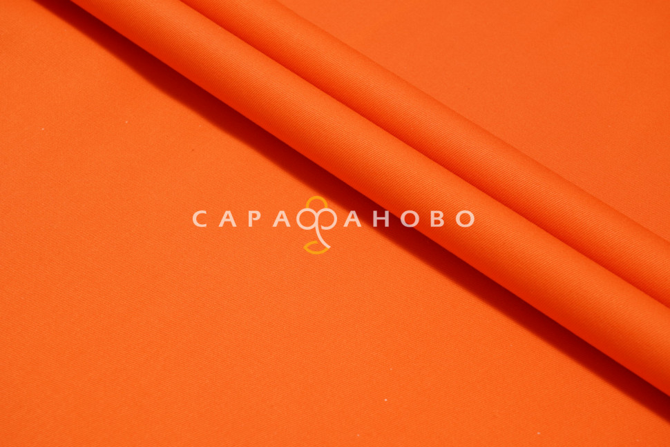 Ткань Саржа 150 см 240 гр №031 Оранж