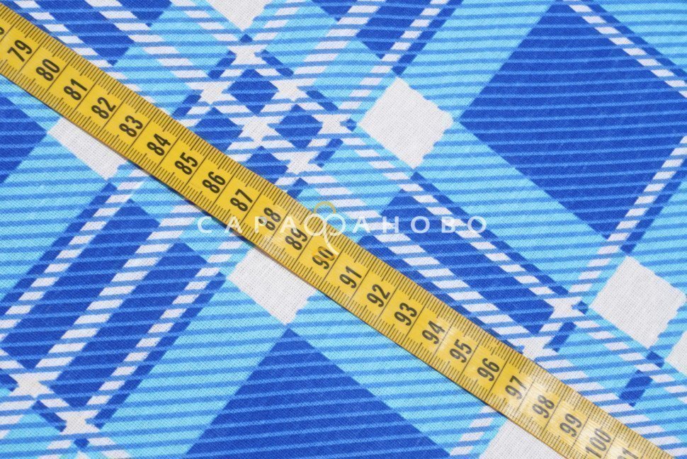 Ткань Бязь 150 см рис. 11063-1 Бригантина (компаньон)