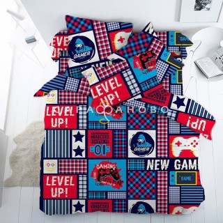 Ткань Перкаль 150 см "Game" рис 13111 вид 1