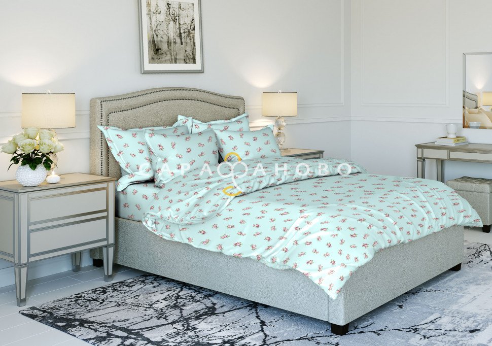 Ткань Бязь 220 см рис. 7812-2