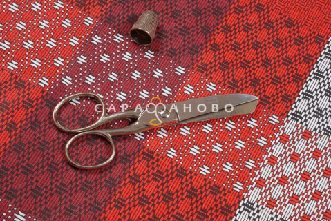 Ткань Бязь 220 см 120 гр Плед рис 11628 вид 2