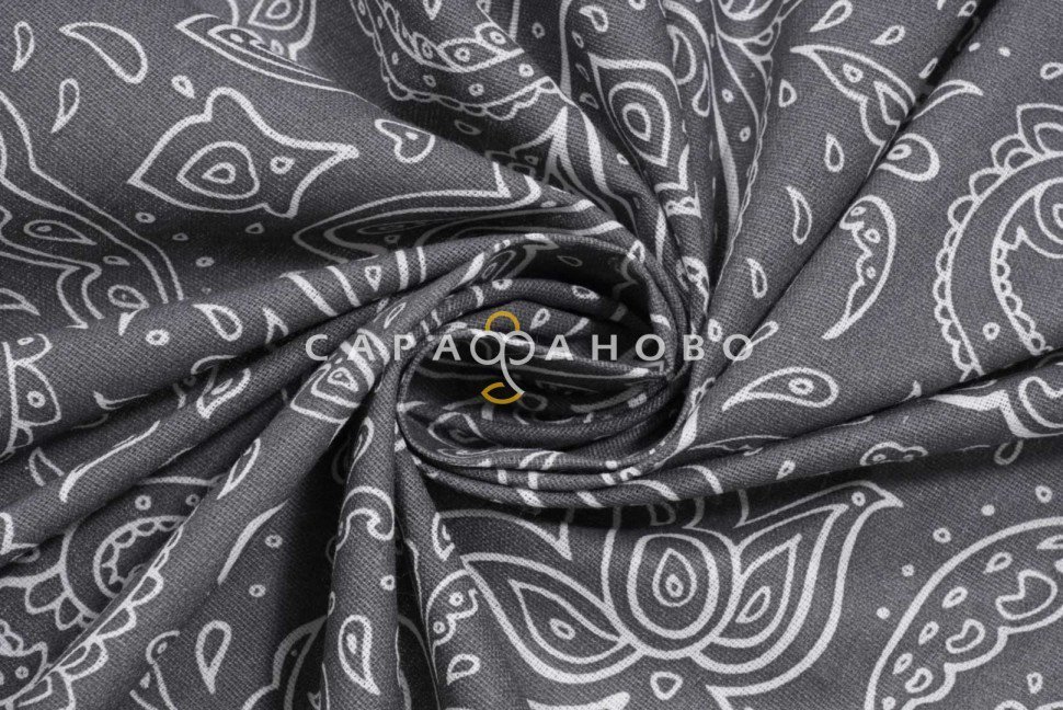 Ткань Бязь 150 см 140 гр рис. 228в8 Турецкие огурцы