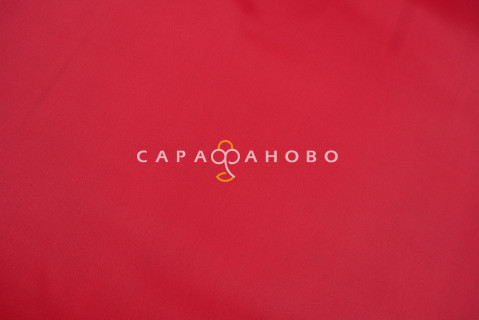 Ткань Оксфорд 210 гл/кр D PU 1000 красный