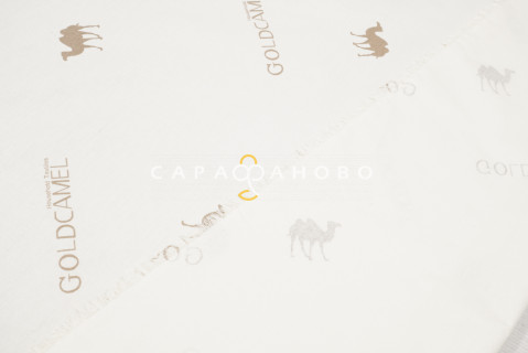 Ткань Тик 100% хлопок 220 см набивной диз GOLD CAMEL S М