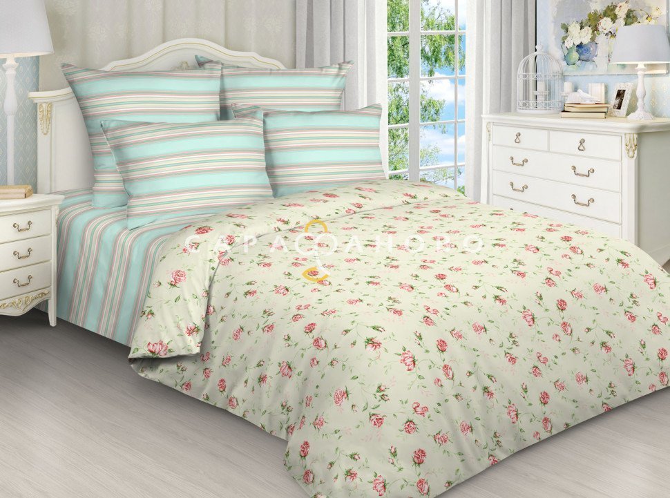 Ткань поплин 220 см рис 5206