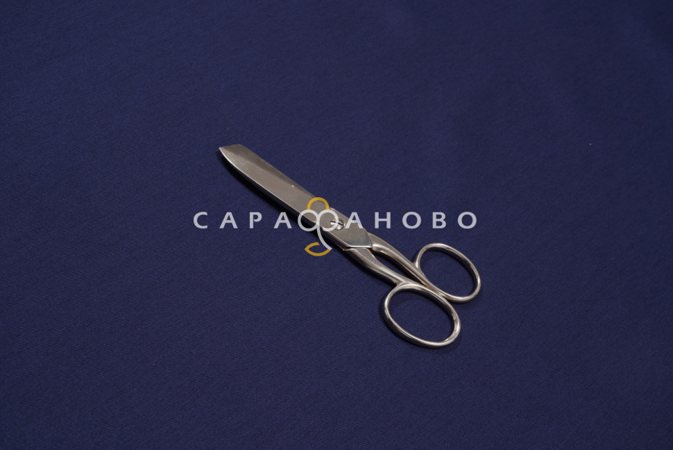 Ткань Саржа 150 см 260 гр №269 Тёмно-синий с ВО