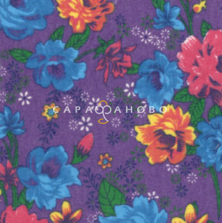 Фланель халатная рис.412-2п