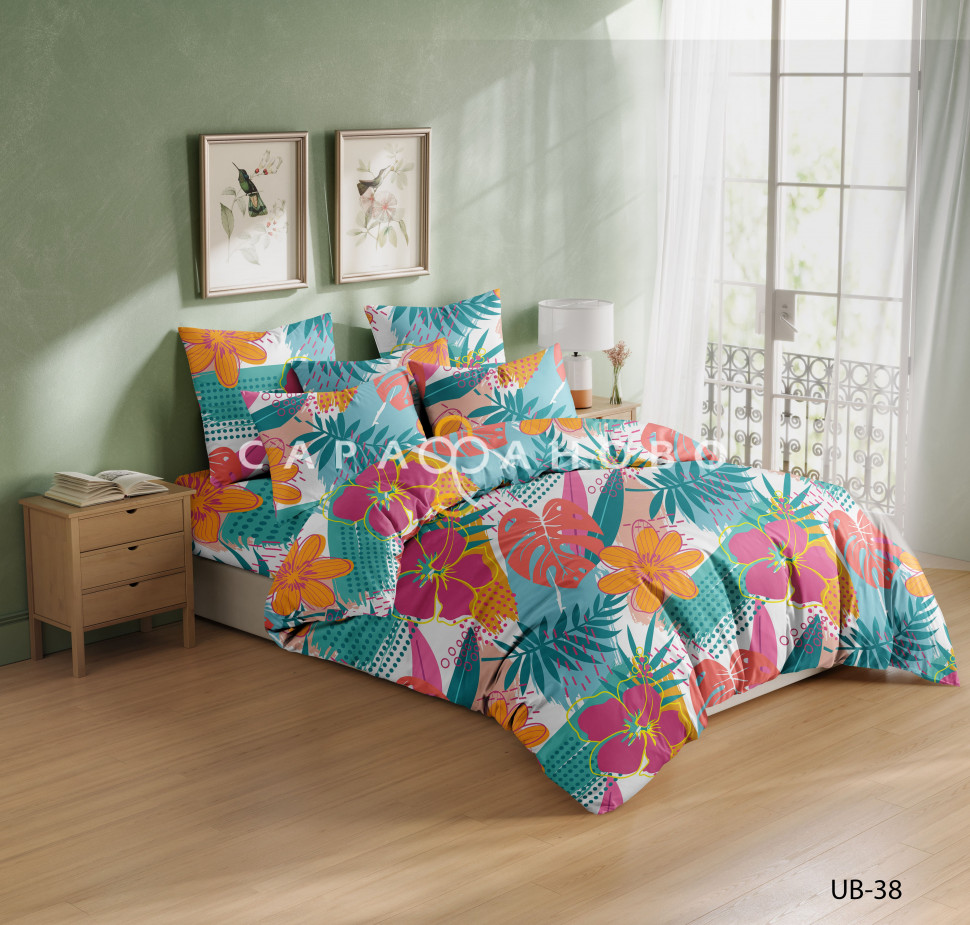 Ткань Бязь 150 см 120 гр диз. UB-38