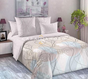 Ткань Перкаль 220 см "ЭЛИТ" рис 660881 Абстракция (основа)