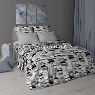 Ткань Бязь Премиум 220 см рис 7159 вид 1 "Монмартр"