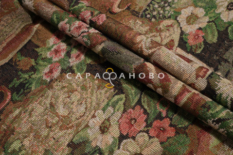 Ткань Гобелен жаккард 200 см 285 гр рис H31