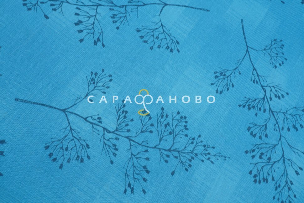 Ткань Бязь 220 см 120 гр рис. 295в2 Ботаника