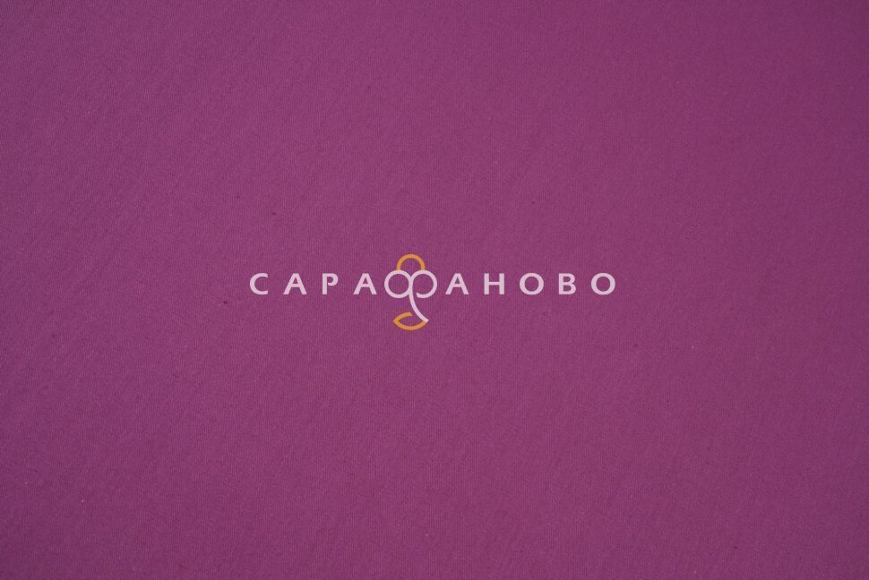 Ткань Сатин 220 см рис. 35001 Баклажан